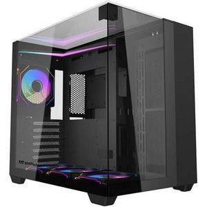 Darkflash - TH285 - PC Behuizing - Zwart - SPCC Staal - 4 Ventilatoren