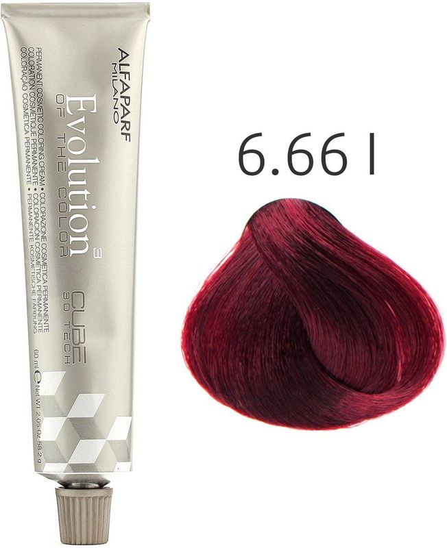 Alfaparf - Evolution of the Color - 6.66 I - Haarkleuring - 60 ml