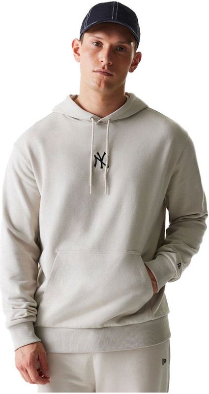 New Era Mlb Le Midi New York Yankees Hoodie Beige L Man,Vrouw