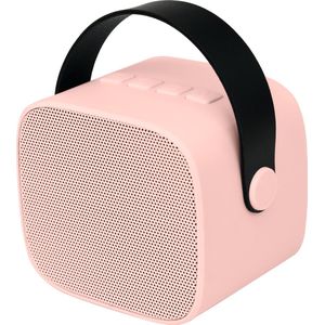 Party - Draagbare Karaokeset met 2 microfoons - Bluetooth - Roze