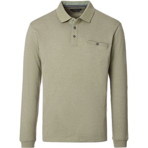 Casa Moda - Polo Lange Mouw - Groen - 3-Knoops