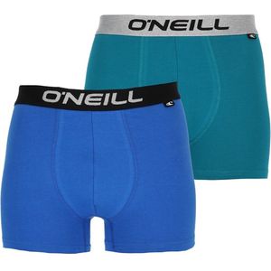 O'Neill premium heren boxershorts 2-pack - ocean blue - maat XXL