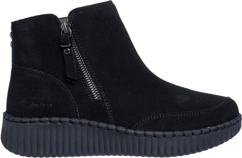 SKECHERS - WILSHIRE - Laarzen - Zwart - Gevoerd - Ritssluiting