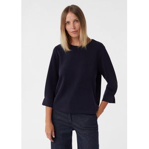 comma - Sweatshirt - Interlock-jersey - 3/4-mouwen