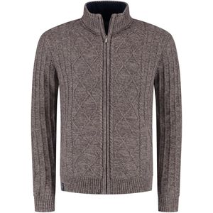 Fellows United Bruin Gevoerd Vest - 52.1123