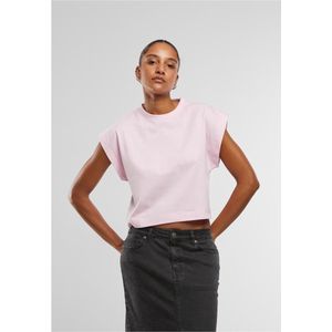 Urban Classics - Oversized Boxy Heavy Crop top - XS - Roze