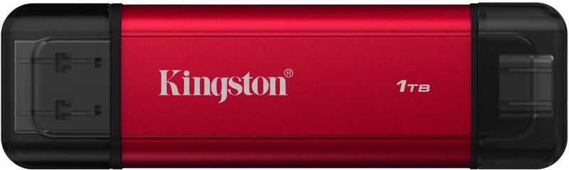 Kingston Technology 1TB Draagbare SSD met Dual USB-A/C, tot 1050MB/s USB 3.2 Gen 2