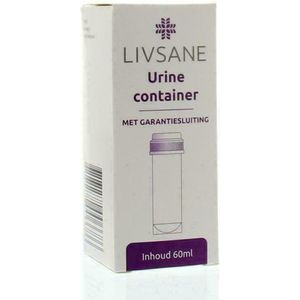 Livsane Urinecontainer ps 60 ml 1st