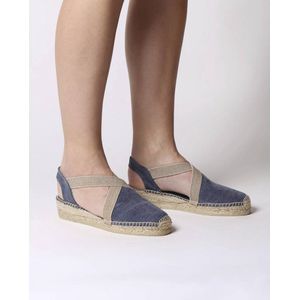 Toni Pons Verdi-V Dames Espadrilles - marine - Maat 36