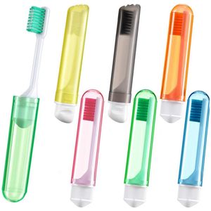 Tandenborstelset - 6-delige - Opvouwbare Reistandenborstel - Zacht