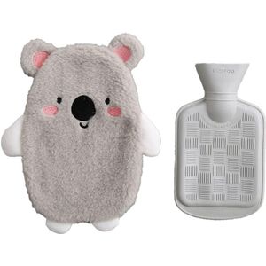 Premium-Warmwaterzak-Met-Afneembare-Overtrek-Grijs