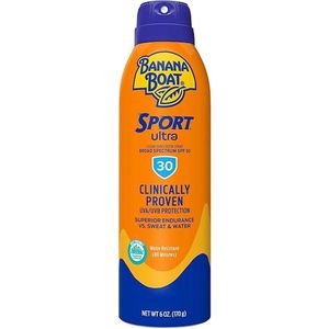 Banana Boat - Ultra Sport Clear Sunscreen Spray - SPF 30 - 170g