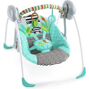 Bright Starts zig zag zebra Portable Swing babyschommel