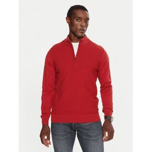 Pierre Cardin zip-pullover chilipepper rood