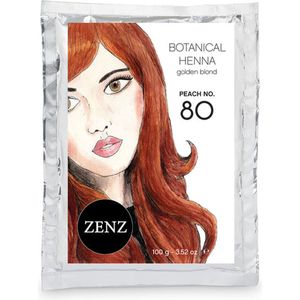 Botanical Henna Hair Colour Peach no. 80 (100 g)