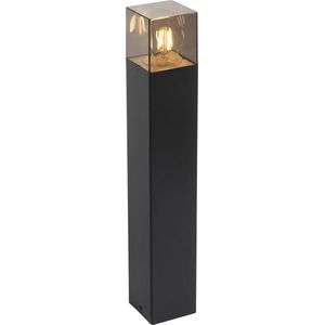 QAZQA denmark - Moderne Staande Buitenlamp | Staande Lamp voor buiten - 1 lichts - H 50 cm - Zwart - Buitenverlichting