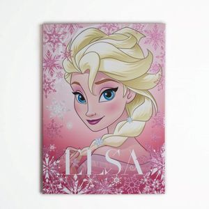 Disney Frozen | Elsa - Canvas met Glitter - 70x50 cm