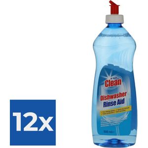 At Home Spoelglansmiddel 500 ml - Voordeelverpakking 12 stuks