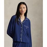 Ralph Lauren, doorknoopdamespyjama, marine, XL