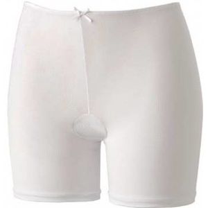 Avet dames boxershort lange pijpjes 3890  - L  - Wit