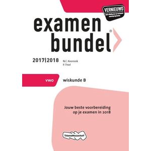 Examenbundel vwo Wiskunde B 2017/2018