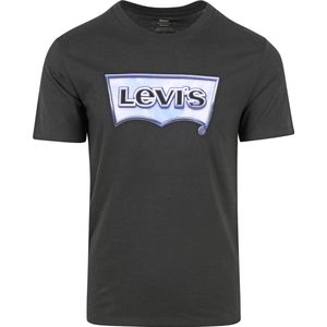 Levi's - Original Graphic T-Shirt Chrome Zwart - Heren - Maat XL - Regular-fit