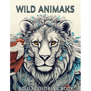 Kleurboek Dieren Mandala's – Dieren Mandala Kleurboek – Kleurboek Dieren – Mandala Dieren Kleurplaten – Kleurboek Volwassenen Dieren – Mandala Kunst – Dieren Kleurplaten – 22 Kleurplaten – Wild Animals - A4 Kleurboek