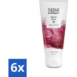 Therme - Mystic Rose - Bodylotion - Hydraterend - Verzorgend - 200ml - Voordeelverpakking - 6 stuks