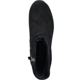 Skechers - Arya - Dames Boot - Zwart - Suède - Air-Cooled Memoryfoam Voetbed