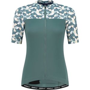 Rogelli Essential Graphic Fietsshirt - Korte Mouwen - Dames - Mint - Maat M