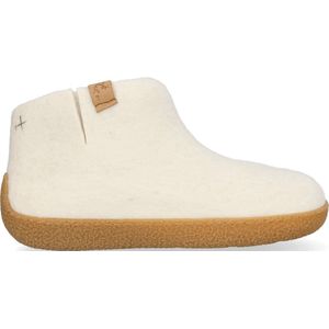 Tofvel - Rabara Maha Wolvilt Pantoffels White - Maat 36