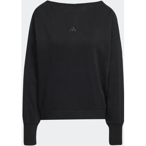 adidas - Sweatshirt - Grijs - Franse Badstof - Normale Pasvorm