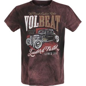Volbeat Louder And Faster Heren T-shirt - roest - S