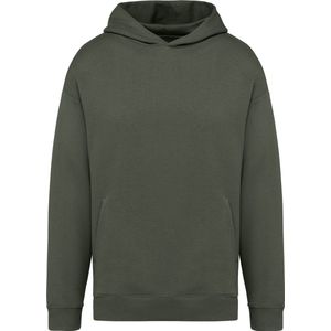 Native Spirit Ecologische uniseks oversized sweater met capuchon NS408 - Organic khaki - XXL