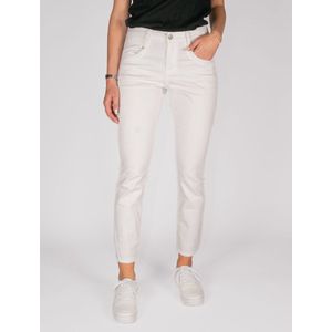 Red Button Jeans Sissy Colour And Embroidery Srb4221 38 Off White Dames Maat - W34