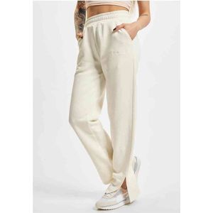 DEF - Wide leg Dames joggingbroek - S - Wit