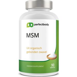 MSM Tabletten - 90 Tabletten - PerfectBody.nl