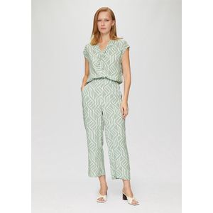 Culottes - Vloeiende Culottes - Hoogwaardige Viscose - Grafisch Patroon