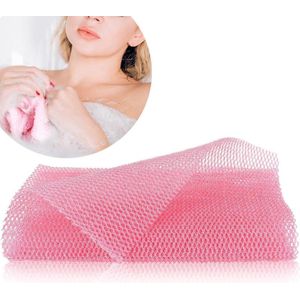 Afrikaanse badspons net voor heren en dames - lange mesh-badspons - Afrikaans lichaam peeling - wassen scrub douchehanddoek - rug scrubber - gladde huid - dagelijks gebruik .