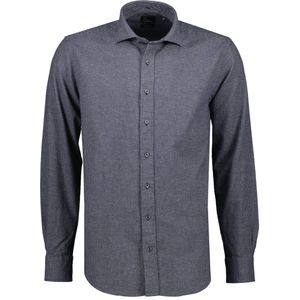 Jac Hensen Overhemd - Modern Fit - Blauw - 3XL Grote Maten