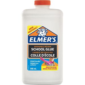 Elmer's Witte PVA-lijm | 946 ml | Uitwasbaar en kindvriendelijk | Geweldig voor het maken van slijm en om mee te knutselen