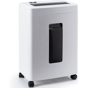 Micro-Cut Heavy Duty Papiervernietiger 10-Blad: Documenten- en Creditcardvernietiger - Anti-jam Microcut - Grote Capaciteit met 18 Liter Uittrekbare Mand - Thuis- en Kantoorgebruik