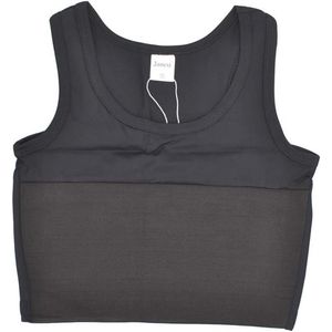 Tomboy Trans Lesbische Zwem Corset Top met Pull On Sluiting