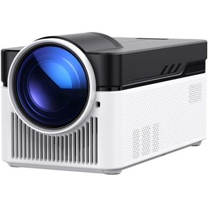 Ultra Kortwerpende Projector – Beamer – Draagbare Projector – Mini Projector – Android Projector – Full HD 1080P – 0,6:1 Werpafstand – WiFi 6 & Spraakbediening