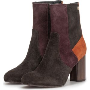 Floris van Bommel - Kaci - Enkellaarsjes - Bruin - Suède