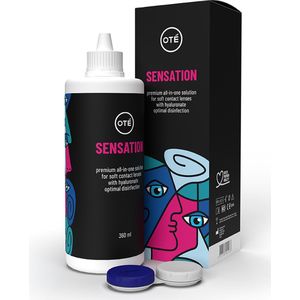 Oté Sensation All-in-one 1 x 360 ml + lenshouder - Lenzenvloeistof