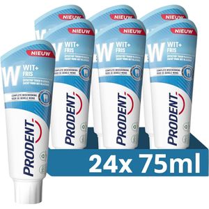 Prodent White + Strong 75ml - 24 Stuks - Voordeelverpakking