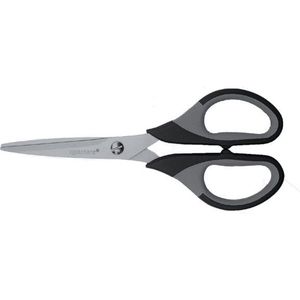 Schaar quantore 170mm titanium + soft grip handvat | 12 stuks