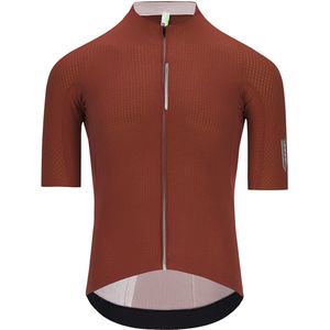 Q36.5 Dottore Pro Korte Mouw Wielertrui Bruin M Man