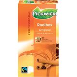 Pickwick thee, Rooibos fairtrade, pak van 25 zakjes van 1,5 gram